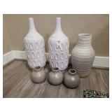6 PC VASES