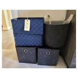 5 PC STORAGE BASKETS