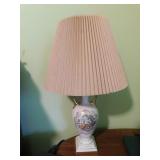 Colonial porcelain dresser/vanity lamp, 23"H Colonial porcelain dresser/vanity lamp, 23"H