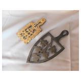 EMIG T49 cast iron trivet - Brass trivet marked EMIG T49 cast iron trivet - Brass trivet marked