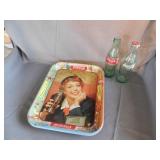 1953 Coca-Cola metal tray "Thirst Knows No Season" 1953 Coca-Cola metal tray "Thirst Knows No Season"