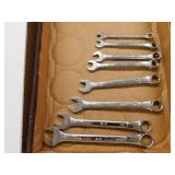 8 SK combination wrenches, 1/4" to 9/16"