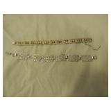 Engle Brothers tennis bracelet, 1920's look - Engle Brothers tennis bracelet, 1920's look -