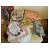 36' square Ft. Lewis US Army silk tablecloth - US 36' square Ft. Lewis US Army silk tablecloth - US