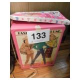 Barbie doll and clothes in her own travel case - Barbie doll and clothes in her own travel case -
