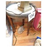 14' round table, 24' tall 14' round table, 24' tall