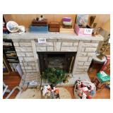 Fireplace, 54"Wx36"Hx12"D, 28"x22" opening with