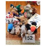 Flat of Ty beanie babies Flat of Ty beanie babies