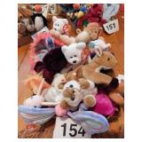 Flat of Ty beanie babies Flat of Ty beanie babies