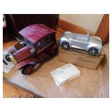 Battery operated old crank style car - 3-in-1