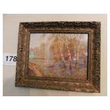 Picture of wooded area with stream in ornate Picture of wooded area with stream in ornate