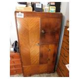 1940's waterfall wardrobe, 62x34x18 1940's waterfall wardrobe, 62x34x18