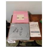 Brand new still in the package sheet sets: blue Brand new still in the package sheet sets: blue