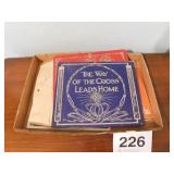 Old glitter embossed religious plaques - Olivet Old glitter embossed religious plaques - Olivet