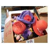 Red Hat Society: hats - scarves - jewelry - etc.