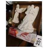 Angel light - angel figurine - butterfly - safe