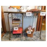 Vintage mid century modern desk with formica top Vintage mid century modern desk with formica top