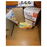Contents of slender pantry: spices - canned goods Contents of slender pantry: spices - canned goods