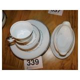 Assortment of plates: Express/China 'Celebration' Assortment of plates: Express/China 'Celebration'