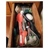 Kitchen utensils: can opener - KitchenAid whisk - Kitchen utensils: can opener - KitchenAid whisk -