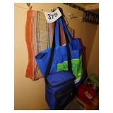 Lot of shopping bags - lunch bags - totes - etc.