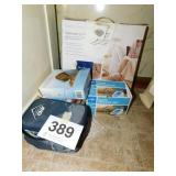 Brookstone massaging foot warmer, NIB -