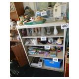 Vintage metal 4 shelf storage unit, no doors, Vintage metal 4 shelf storage unit, no doors,