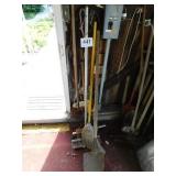 Shovel - rake - push brooms - etc. Shovel - rake - push brooms - etc.