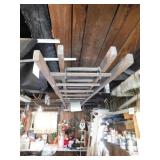 28'? primitive wooden extension ladder 28'? primitive wooden extension ladder