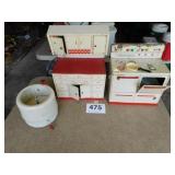 Wolverine Supply Co.: metal child's stove - Wolverine Supply Co.: metal child's stove -