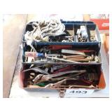 Toolbox full of tools: Craftsman nut driver -