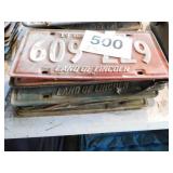 Old license plates: Illinois 1961/1972 Old license plates: Illinois 1961/1972