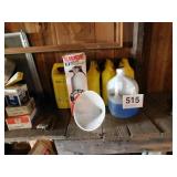 Kerosene - coolant - windshield fluid Kerosene - coolant - windshield fluid