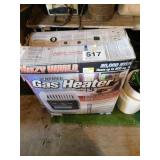 Kozy World vent free gas heater, heats up to 800 Kozy World vent free gas heater, heats up to 800