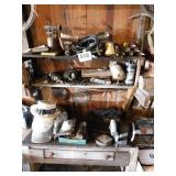 Grinder - primitive work bench - etc. Grinder - primitive work bench - etc.