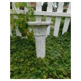 Cement plant/pot holder pillar Cement plant/pot holder pillar
