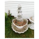 Girl pouring water resin water feature Girl pouring water resin water feature