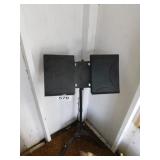 Music stand, very heavy, folds, unusual design