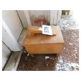 Griffin Shine Master shoe shine wooden box Griffin Shine Master shoe shine wooden box