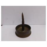 Trench art ashtray Trench art ashtray