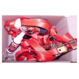 4 new ratchet straps