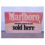 1985 Marlboro cigarettes retail store sign,