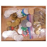 Metal tokens & poker chips