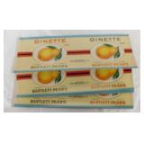 24 NOS vintage Webster Grocer Danville Illinois