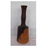 Antique wooden food masher / pestle, heavy,