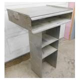 Stainless steel 2 piece shop work station