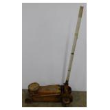 Vintage hydraulic floor jack