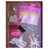 Vintage Barbie doll accessories: 1961 straw purse