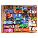 28 Hot Wheels diecast cars & trucks