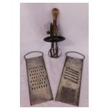 Vintage Merry Whirl hand mixer w/ splash guard -